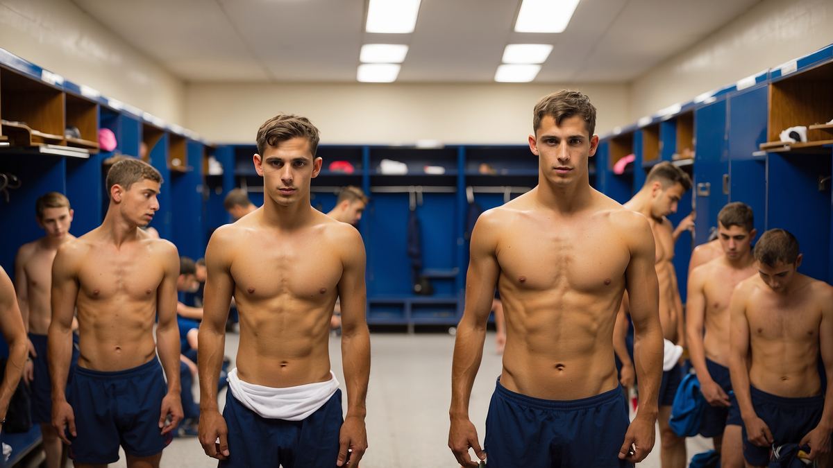 Jocks Bang hero image — athletic jock performers